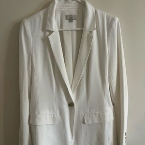 Loft white blazer. Perfect condition. Size 8